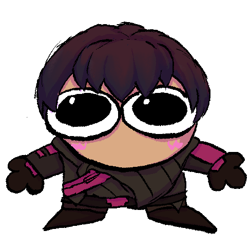 Silly art of a friend's Tenno OC