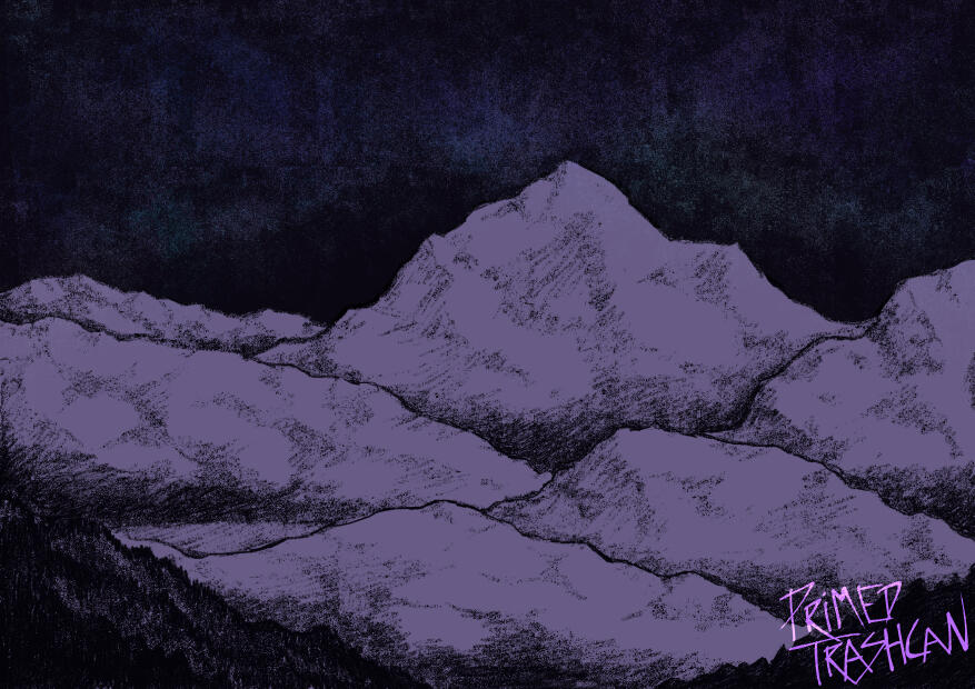 A landscape sketch